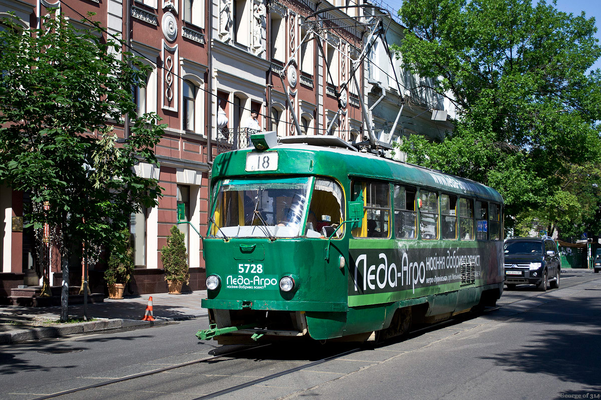 Киев, Tatra T3SU № 5728