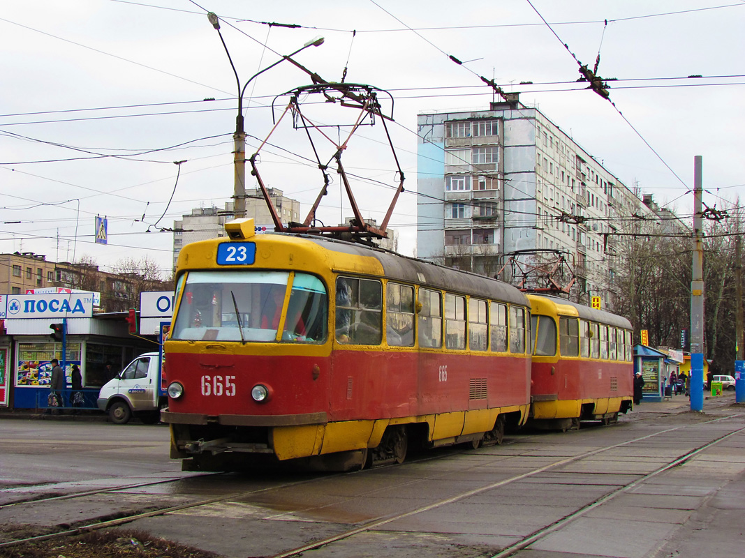 Харьков, Tatra T3SU № 665 Харьков, Tatra T3SU № 665