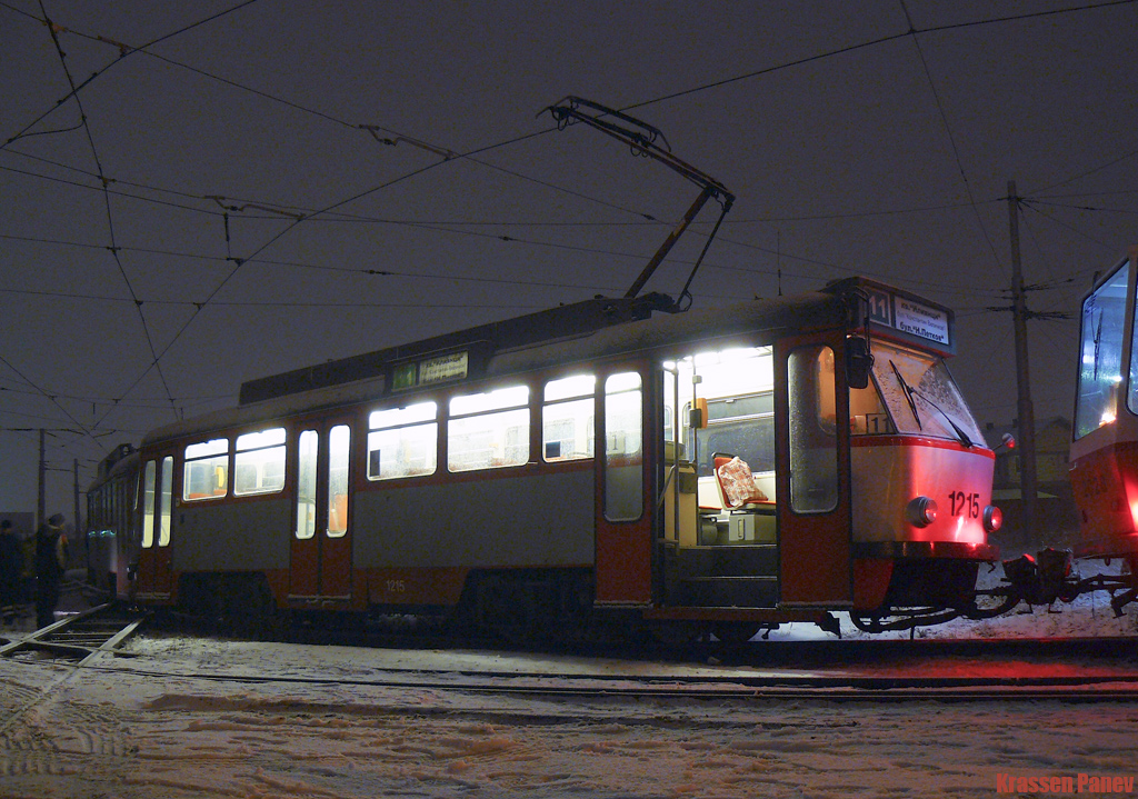Sofia, Tatra T4DC Br. 1215; Sofia — Incidents