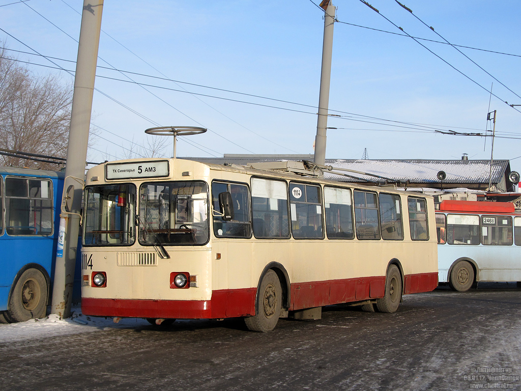 Челябинск, ЗиУ-682Г-012 [Г0А] № 1114
