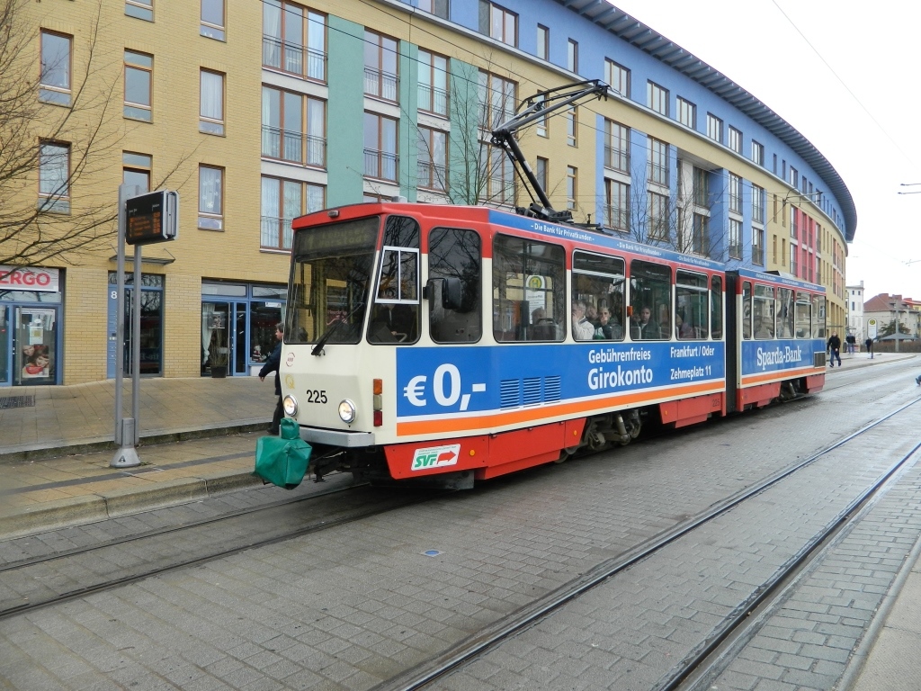 Франкфурт-на-Одере, Tatra KT4DM № 225