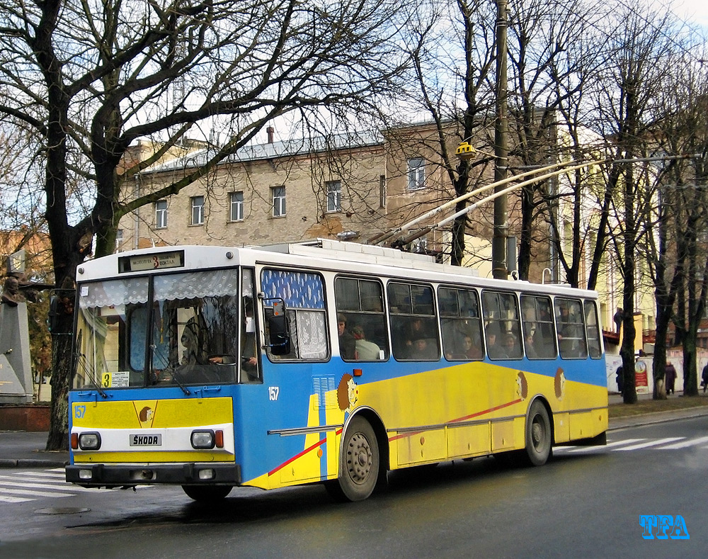 Ровно, Škoda 14Tr10/6 № 157
