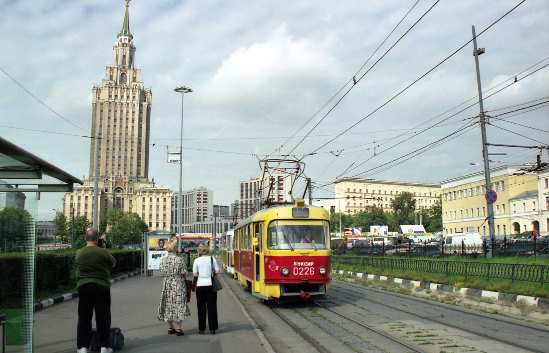 Москва, Tatra T3SU № 0226