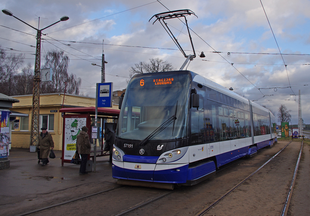 Рига, Škoda 15T ForCity Alfa Riga № 57191