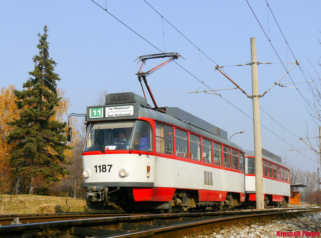 София, Tatra T4DC № 1187