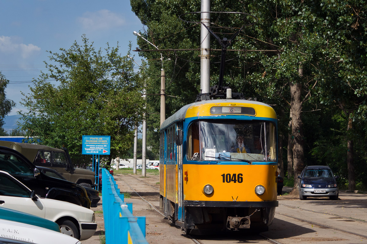 Алматы, Tatra T4D № 1046