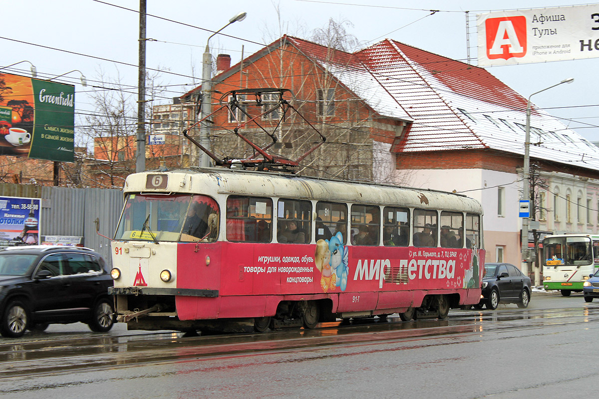 Тула, Tatra T3SU № 91