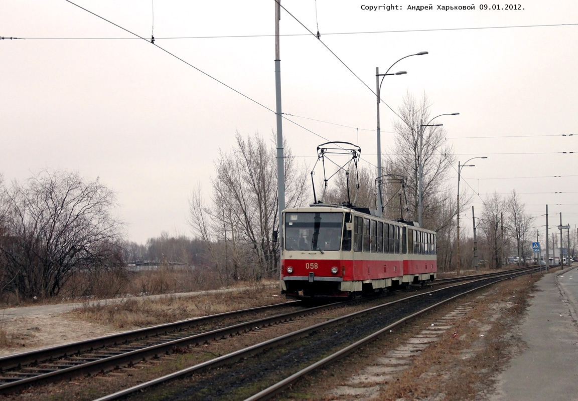 Kiev, Tatra T6B5SU Nr. 058