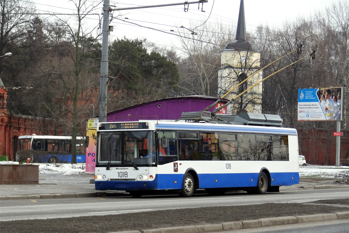 Москва, МТрЗ-52791 «Садовое Кольцо» № 1018