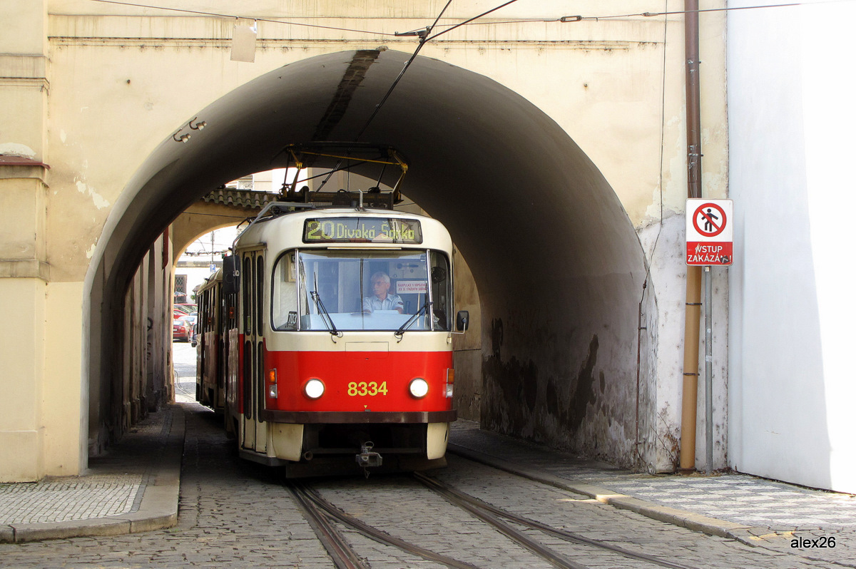 Прага, Tatra T3R.P № 8334