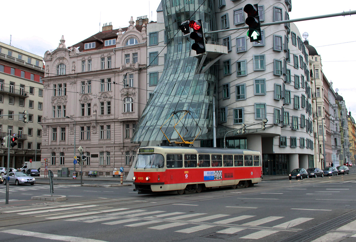 Прага, Tatra T3R.P № 8313