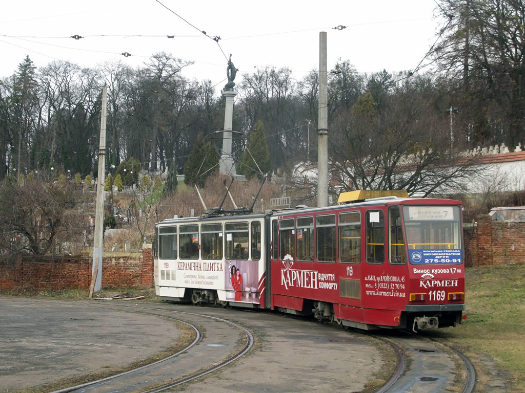 Львов, Tatra KT4D № 1169