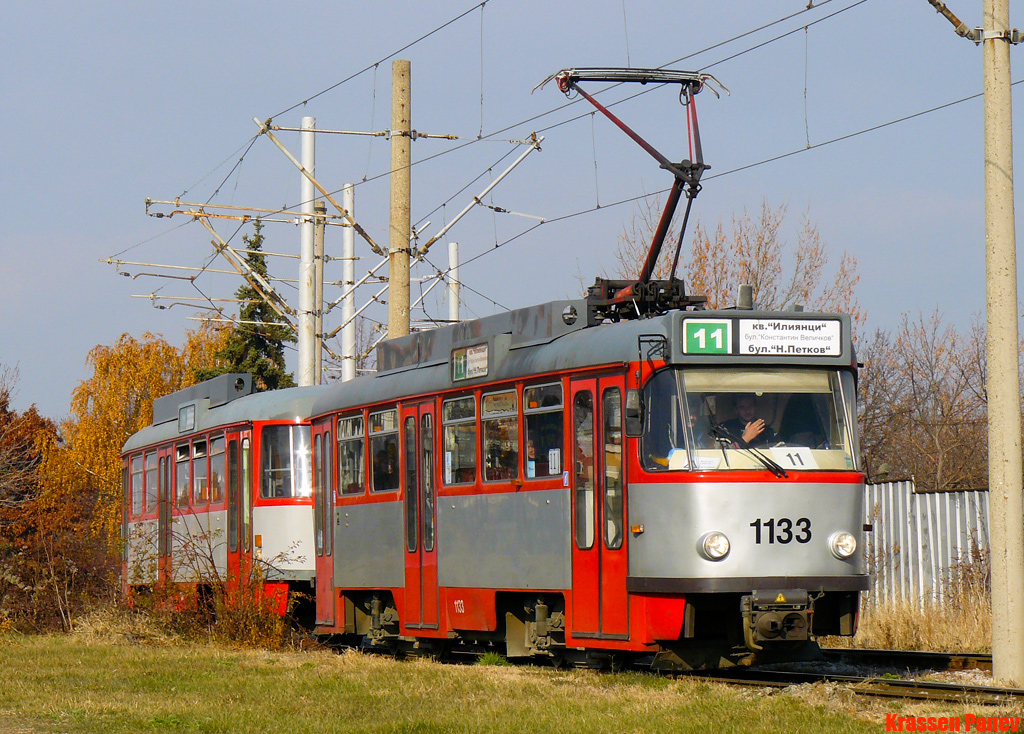 София, Tatra T4DC № 1133