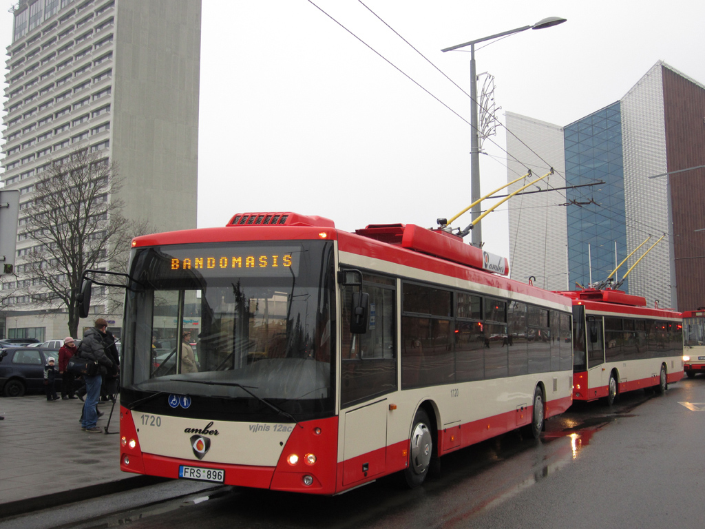 Вильнюс, МАЗ-ЭТОН Т203 Amber № 1720