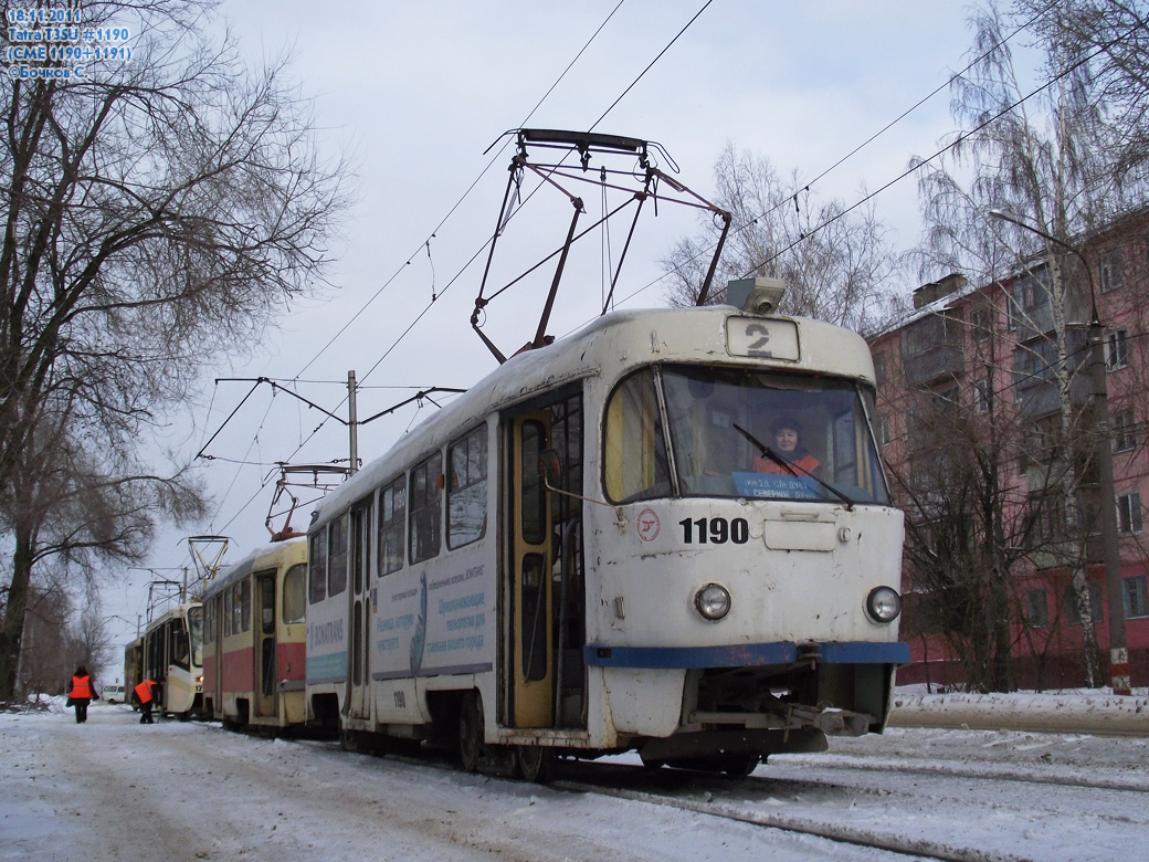 Uljanowsk, Tatra T3SU Nr. 1190