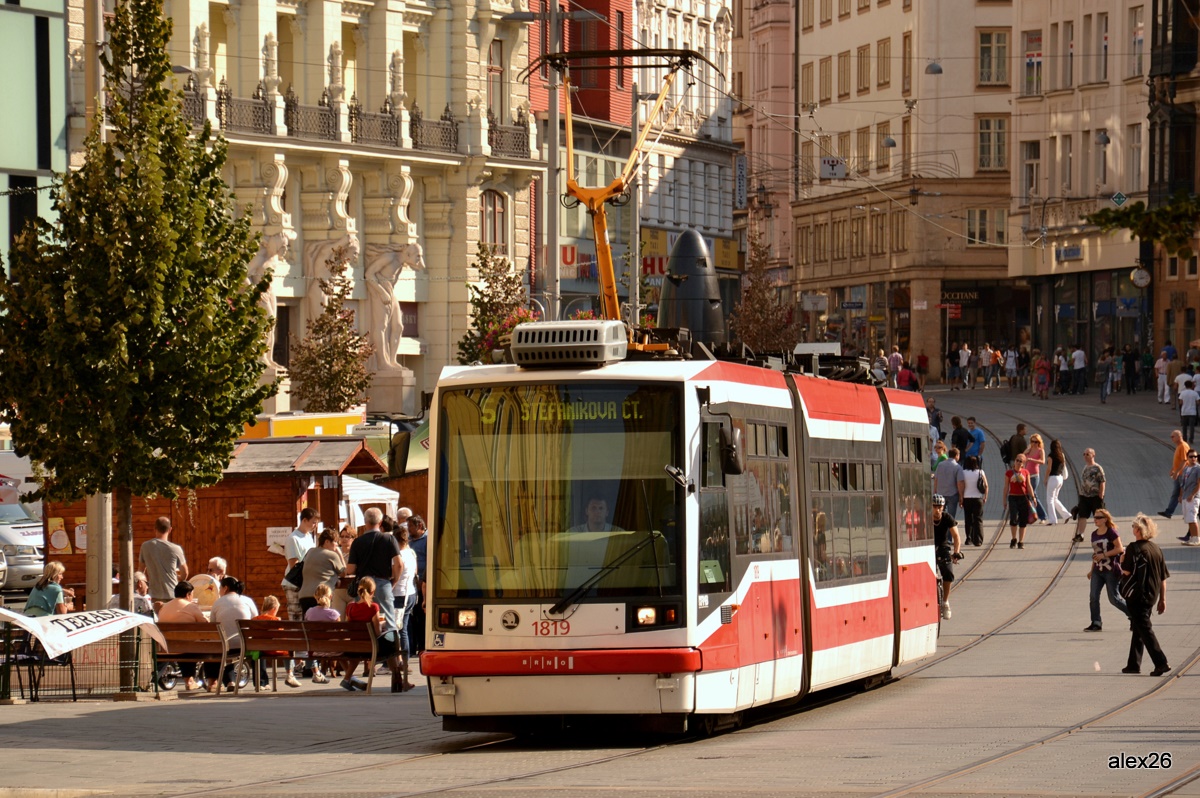 Брно, Škoda 03T6 Anitra № 1819