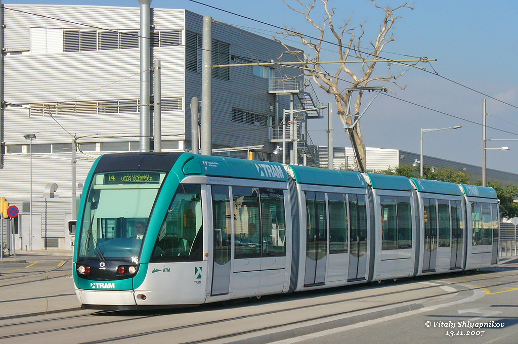 Барселона, Alstom Citadis 302 № 16