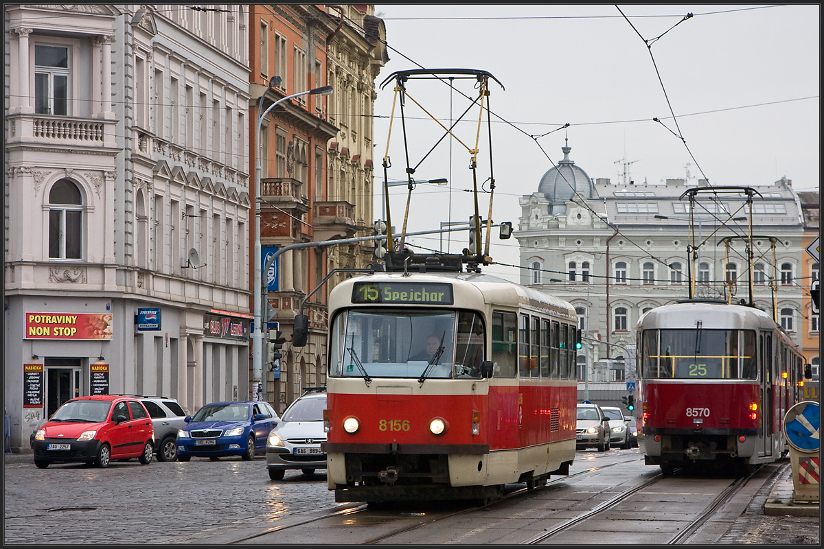 Прага, Tatra T3R.PV № 8156