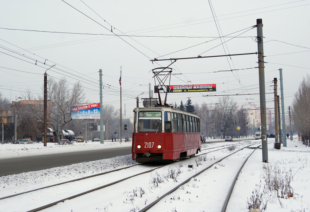 Челябинск, 71-605 (КТМ-5М3) № 2107