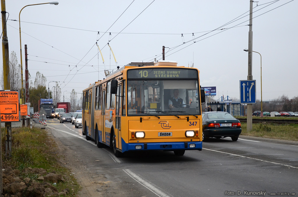 Zlín, Škoda 15Tr13/6M № 347