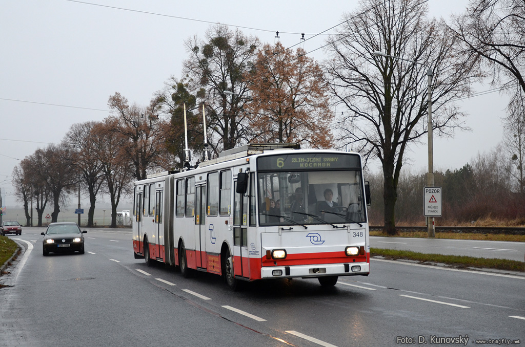 Злин, Škoda 15Tr13/6M № 348