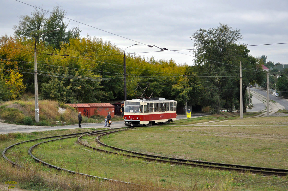 Запорожье, Tatra T6B5SU № 455