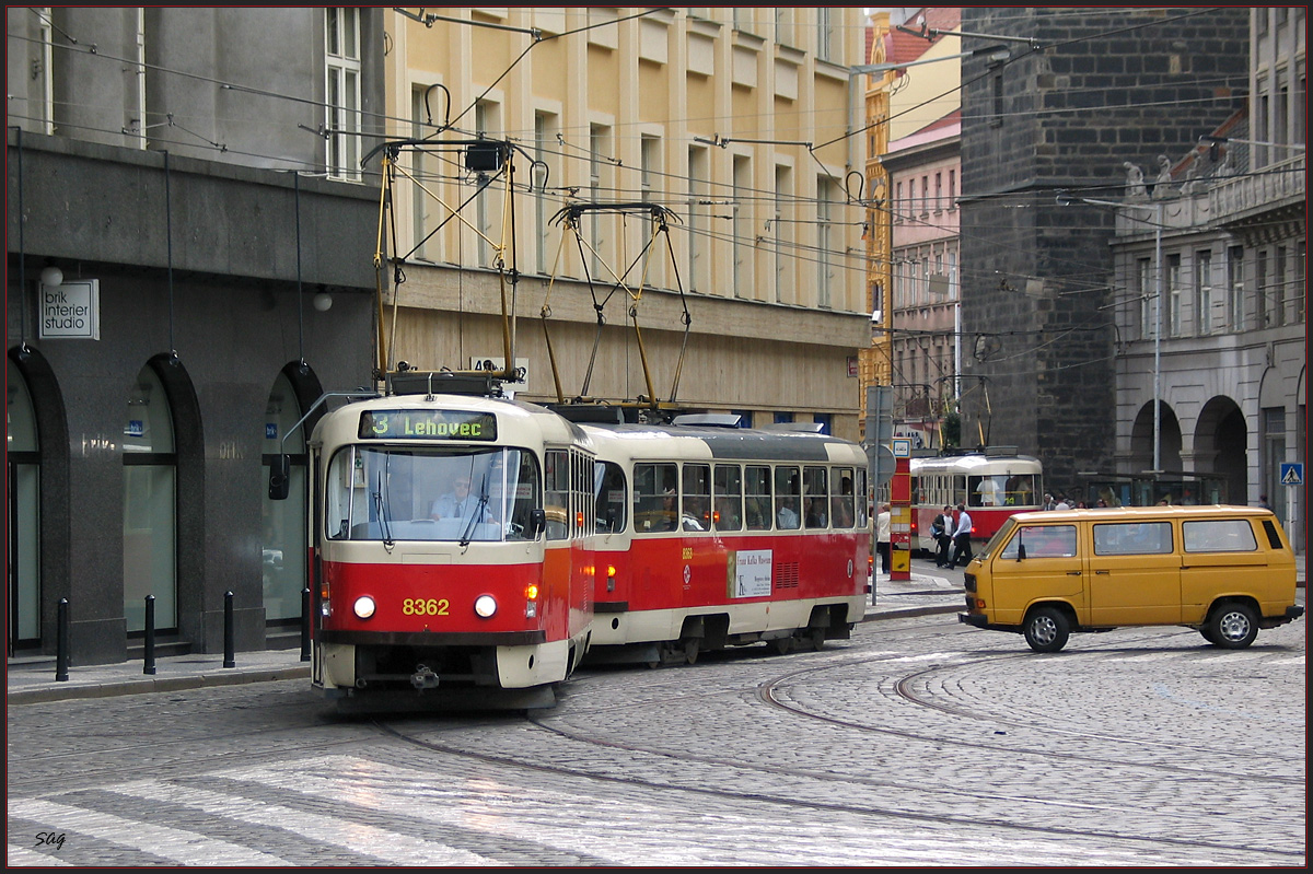 Prag, Tatra T3R.P Nr. 8362