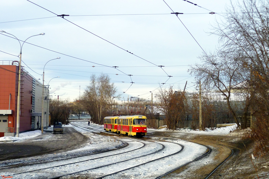 Yekaterinburg, Tatra T3SU (2-door) № 117