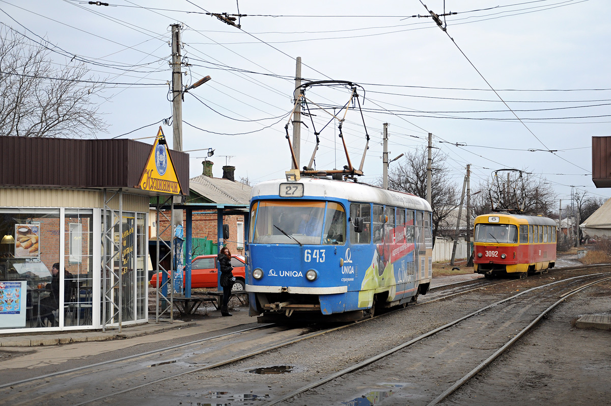 Харкаў, Tatra T3SU № 643