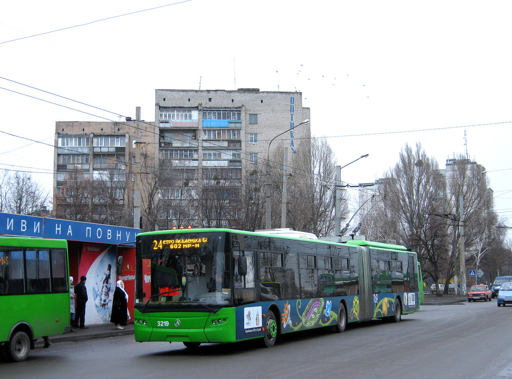 Харьков, ЛАЗ E301D1 № 3219