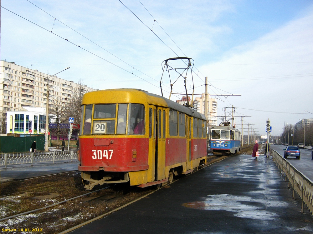 Харьков, Tatra T3SU № 3047