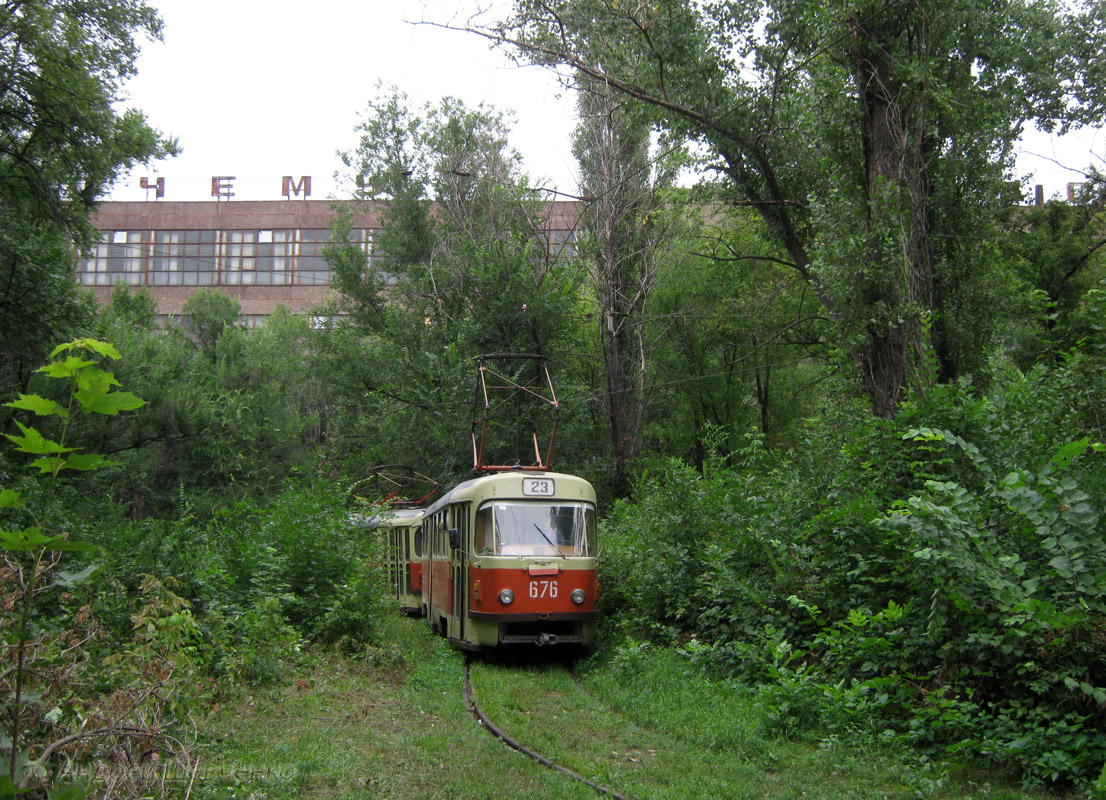 Харьков, Tatra T3SU № 676