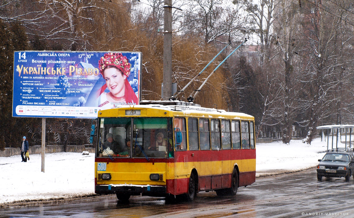 Львов, Škoda 14Tr11/6 № 580