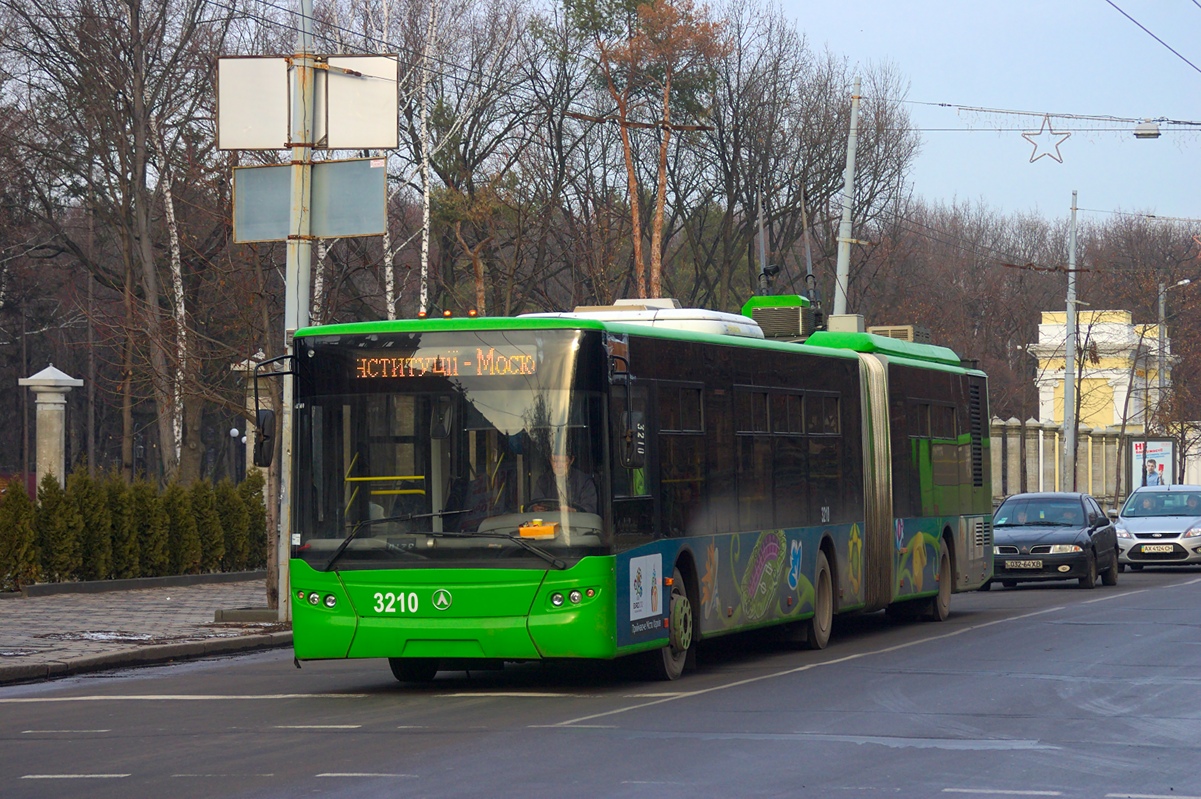 Харьков, ЛАЗ E301D1 № 3210 Харьков, ЛАЗ E301D1 № 3210