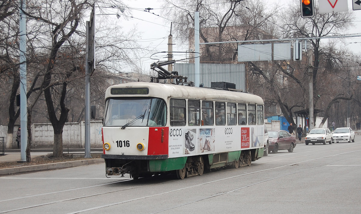 Алматы, Tatra T4D-MS № 1016
