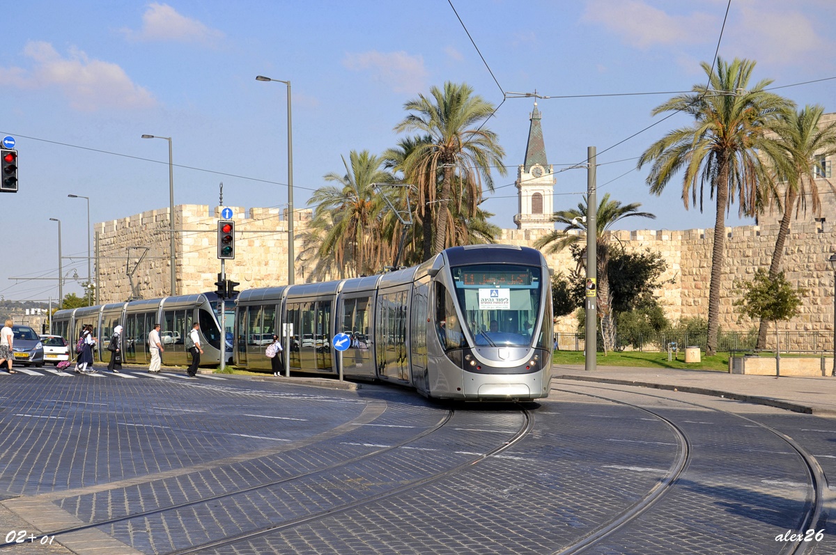 Иерусалим, Alstom Citadis 302 № 02