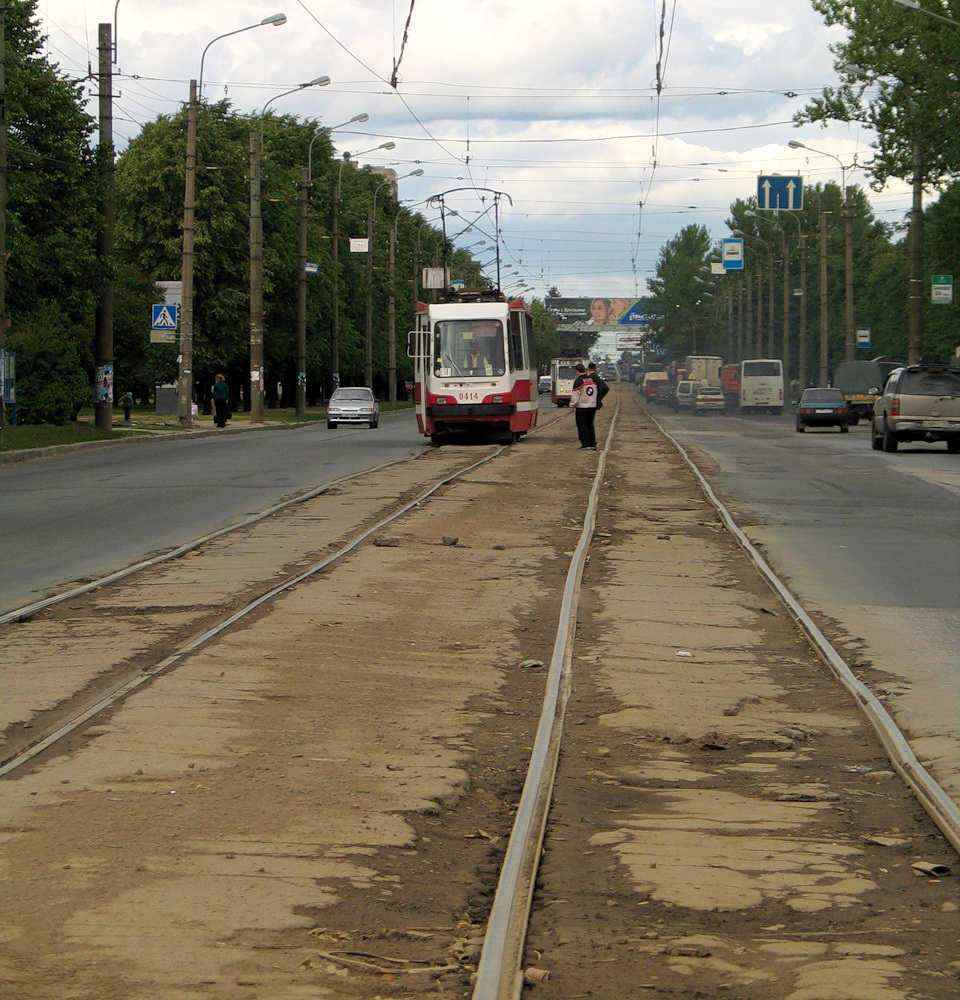 Saint-Petersburg — Tram lines and infrastructure