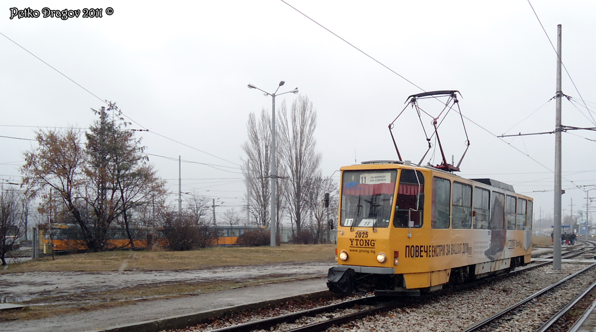 София, Tatra T6A2B № 2025