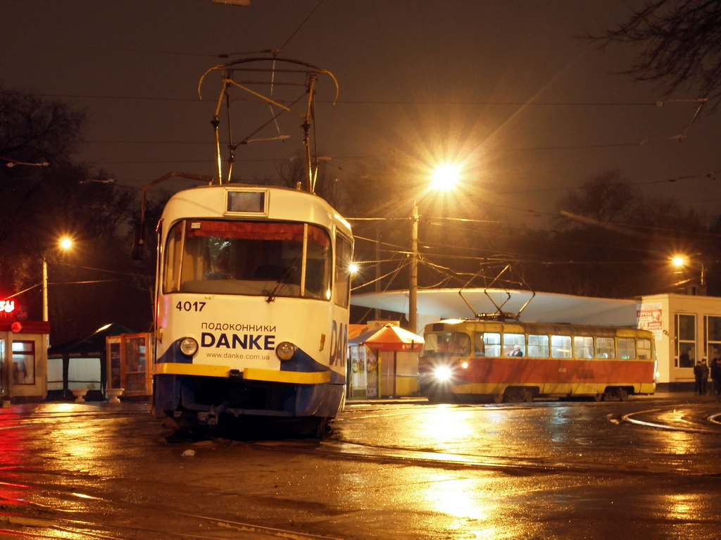 Одесса, Tatra T3R.P № 4017