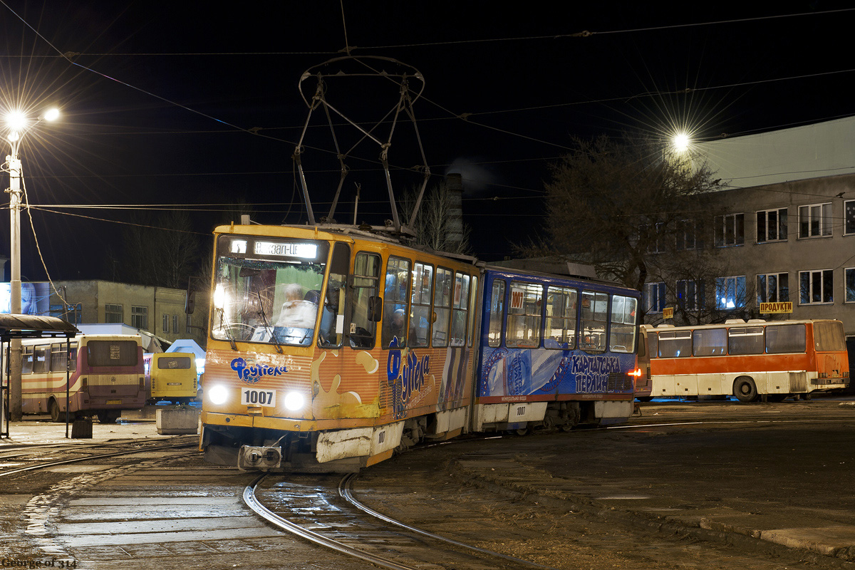 Львов, Tatra KT4SU № 1007