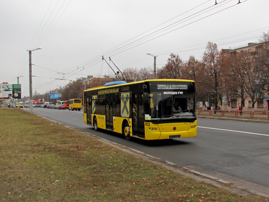 Кропивницкий, ЛАЗ E183D1 № 002