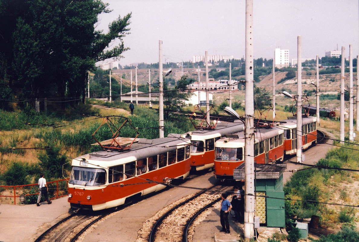 Волгоград, Tatra T3SU № 5767; Волгоград, Tatra T3SU № 5768; Волгоград, Tatra T3SU № 5828; Волгоград, Tatra T3SU № 5829