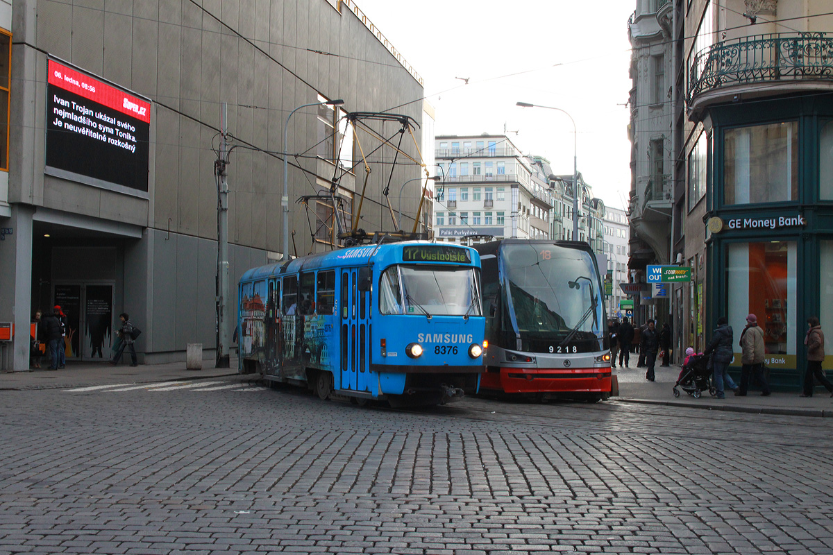 Прага, Tatra T3R.P № 8376