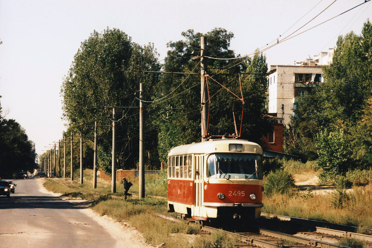 Volgograd, Tatra T3SU (2-door) № 2495