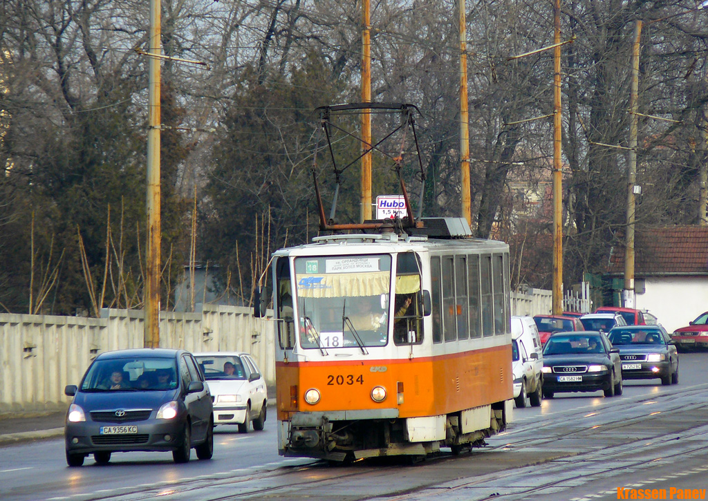 София, Tatra T6A2B № 2034