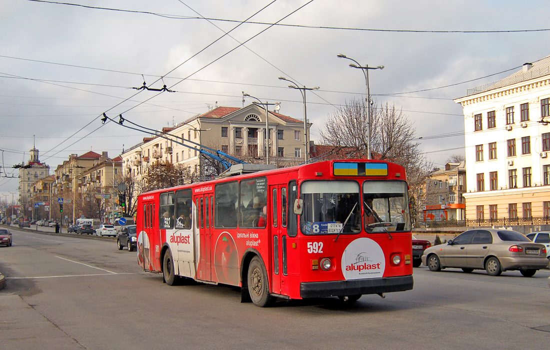 Запорожье, ЗиУ-682В-012 [В0А] № 592