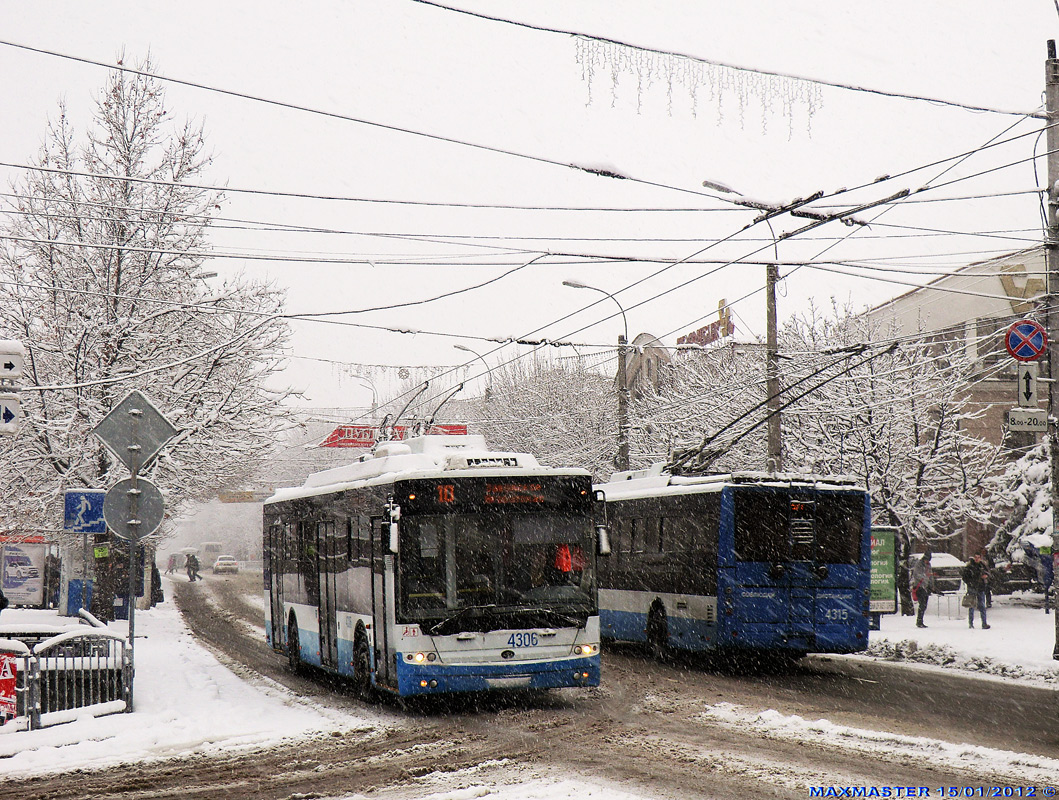 Крымский троллейбус, Богдан Т70110 № 4306