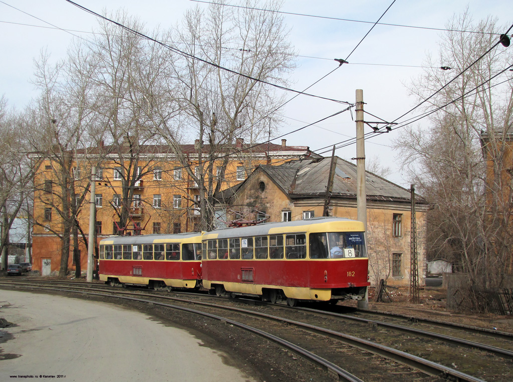 Екатеринбург, Tatra T3SU № 182