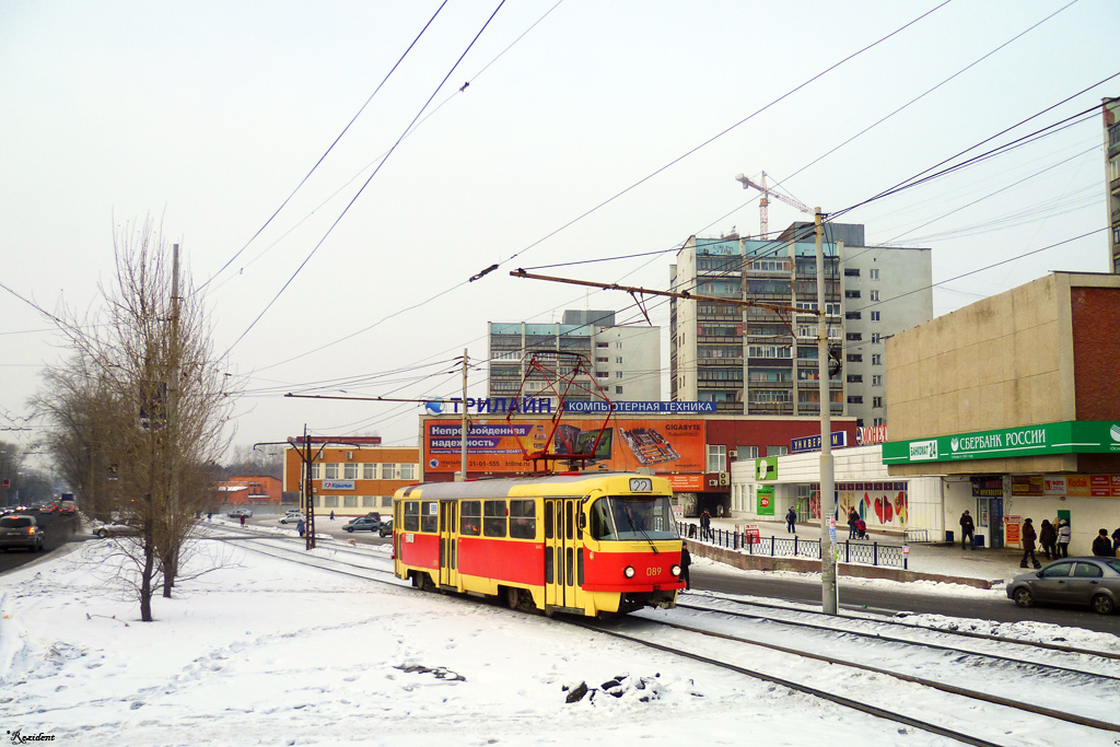 Екатеринбург, Tatra T3SU (двухдверная) № 089