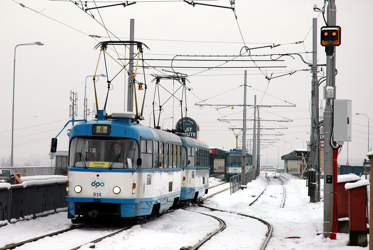 Острава, Tatra T3SUCS № 914